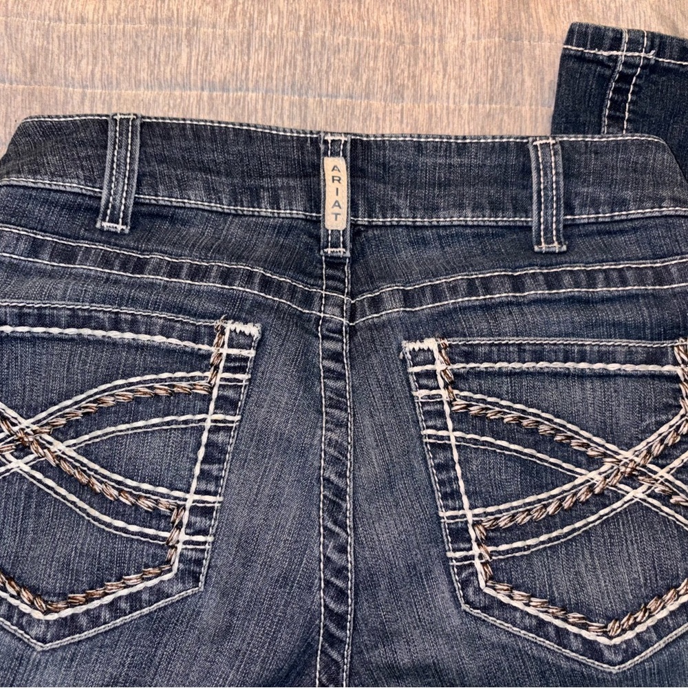 Ariat Women's Dark Blue Boot Cut Jeans